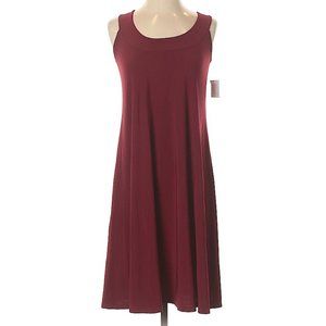 Ellen Parker NWT Sleeveless Stretch Jersey Dress S